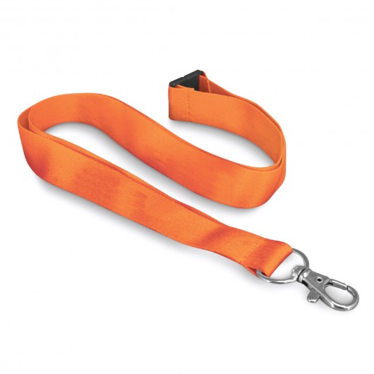 Soft Touch Lanyards orange